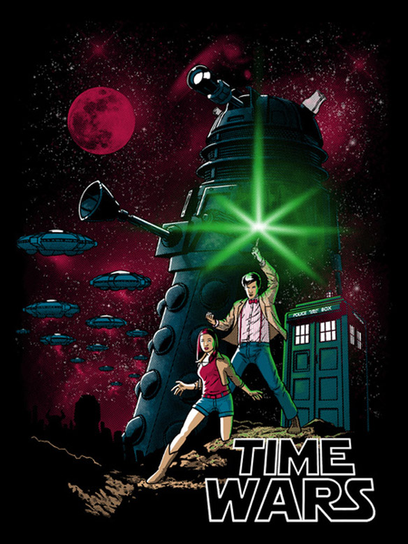 Doctor Who Time Wars T-Shirt