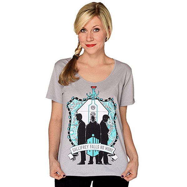 Doctor Who Trio Crest Ladies T-Shirt