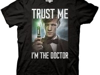 Doctor Who Trust Me I'm the Doctor Black T-Shirt