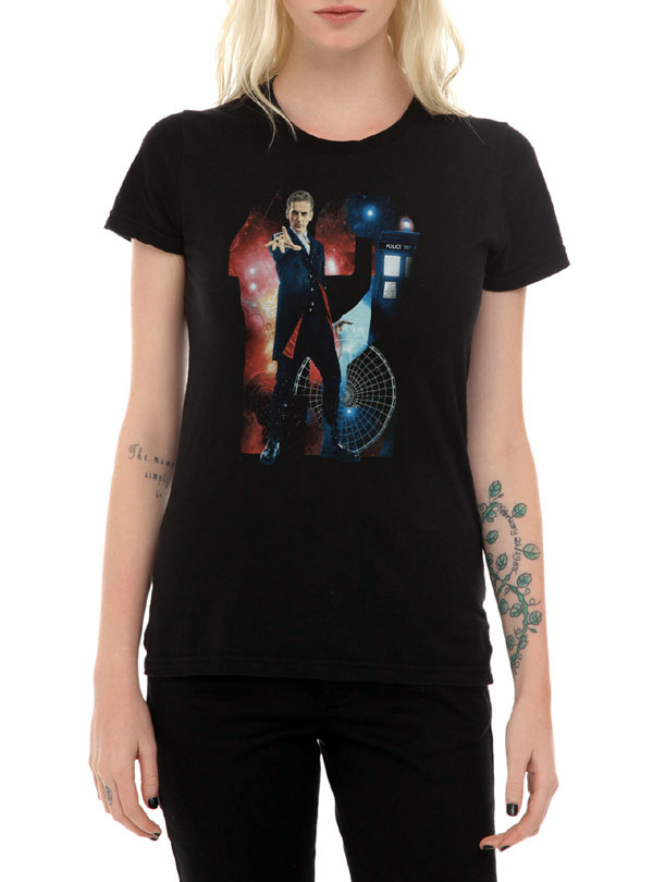 Doctor Who Twelfth Doctor Girls Shirt