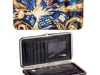 Doctor Who Van Gogh Exploding TARDIS Hinge Wallet