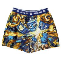 Doctor Who Van Gogh TARDIS Boxer Briefs 2-pack