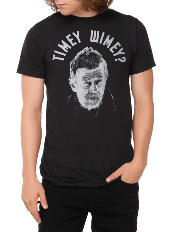 Doctor Who War Doctor Timey Wimey T-Shirt