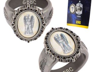 Doctor Who Weeping Angel Cameo Ring