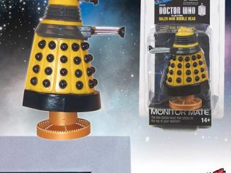 Doctor Who Yellow Eternal Dalek Monitor Mate Bobble Head