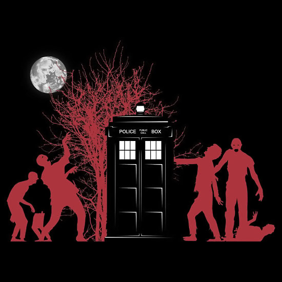 Doctor Who Zombies Have the Box Shirt