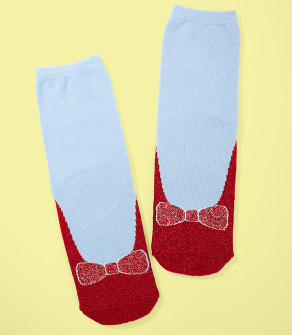Dorothy Ruby Slipper Socks