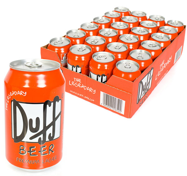 Duff Beer 24 Can Pack GeekAlerts