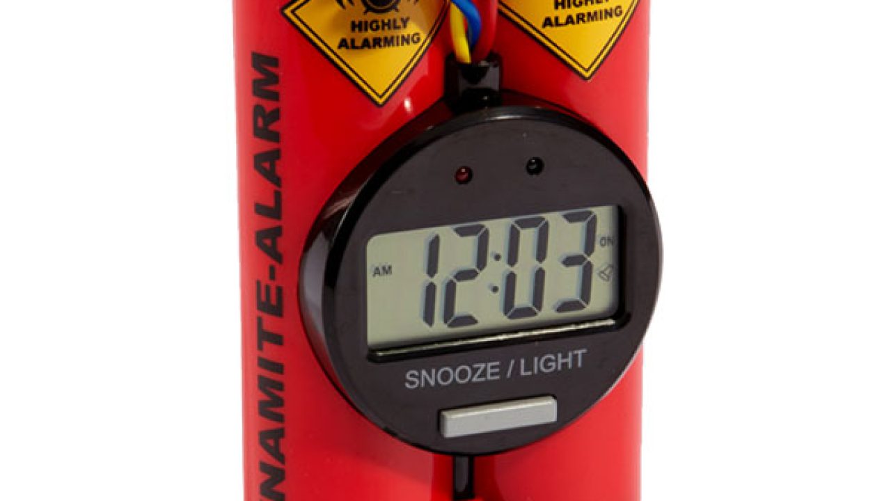 Dynamite Alarm Clock