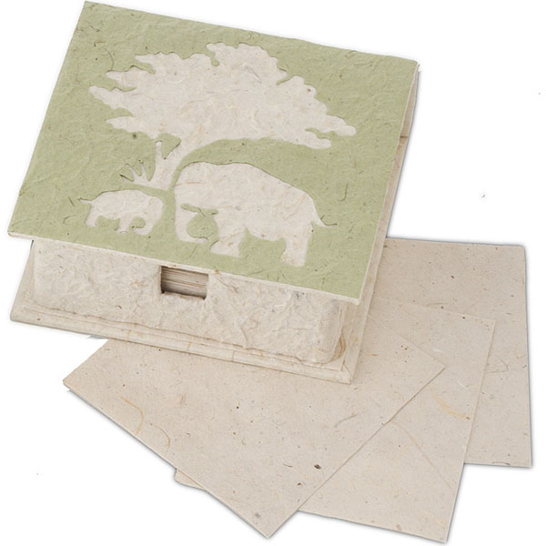 ELEPHANT POO PAPER JOURNAL & NOTE BOX