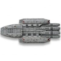 Eaglemoss Battlestar Galactica Pegasus Ship Bottom