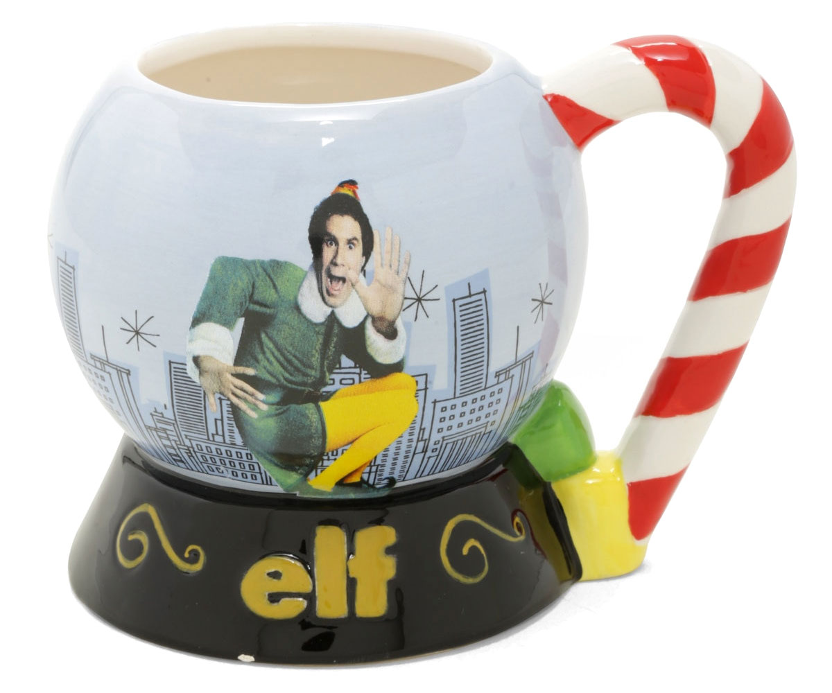 Elf Snow Globe Mug
