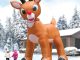 Enormous Inflatable Rudolph the Red Nosed Reindeer