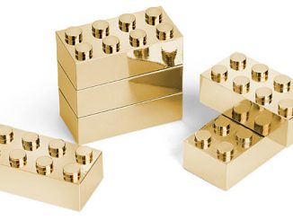Executive Building Brick Set (Gold)