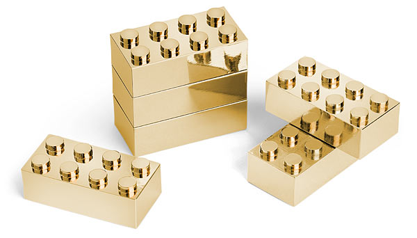 Executive Building Brick Set (Gold)