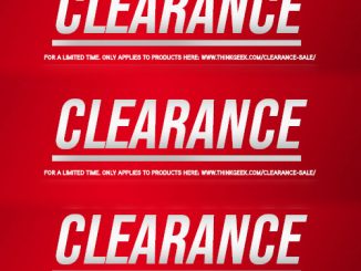 Extra 30% Off ThinkGeek Clearance Promo Code