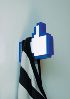 Facebook Like Hanger
