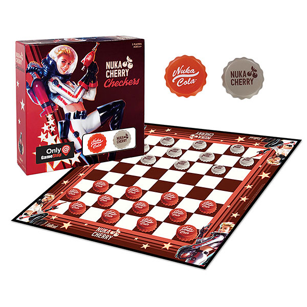 USAopoly Free Shipping! Fallout Nuka-Cola Checkers 