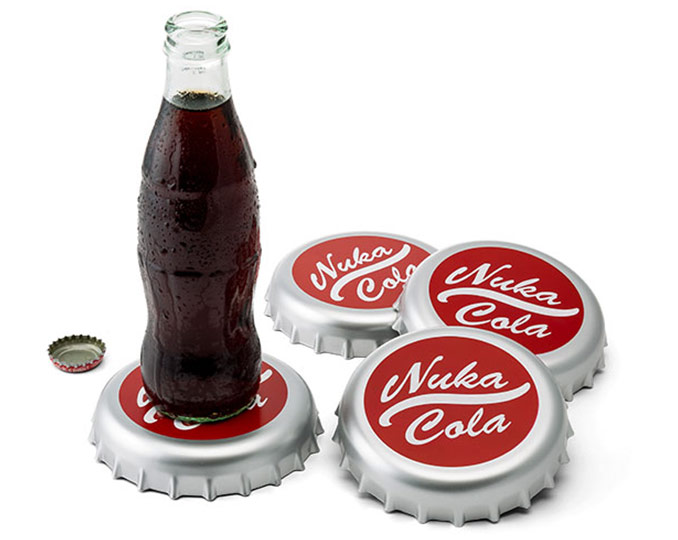 Fallout Nuka Cola Bottle Cap Coasters
