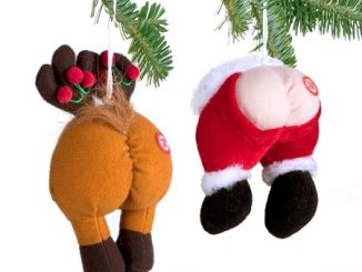 Farting Butt Ornaments