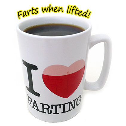 Farting Mug