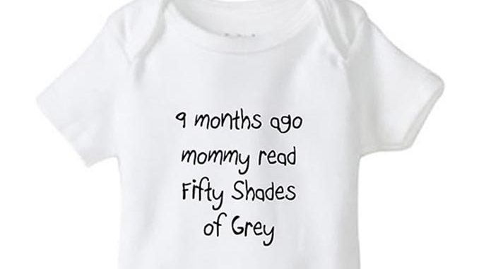 Fifty Shades of Grey Baby Onesie