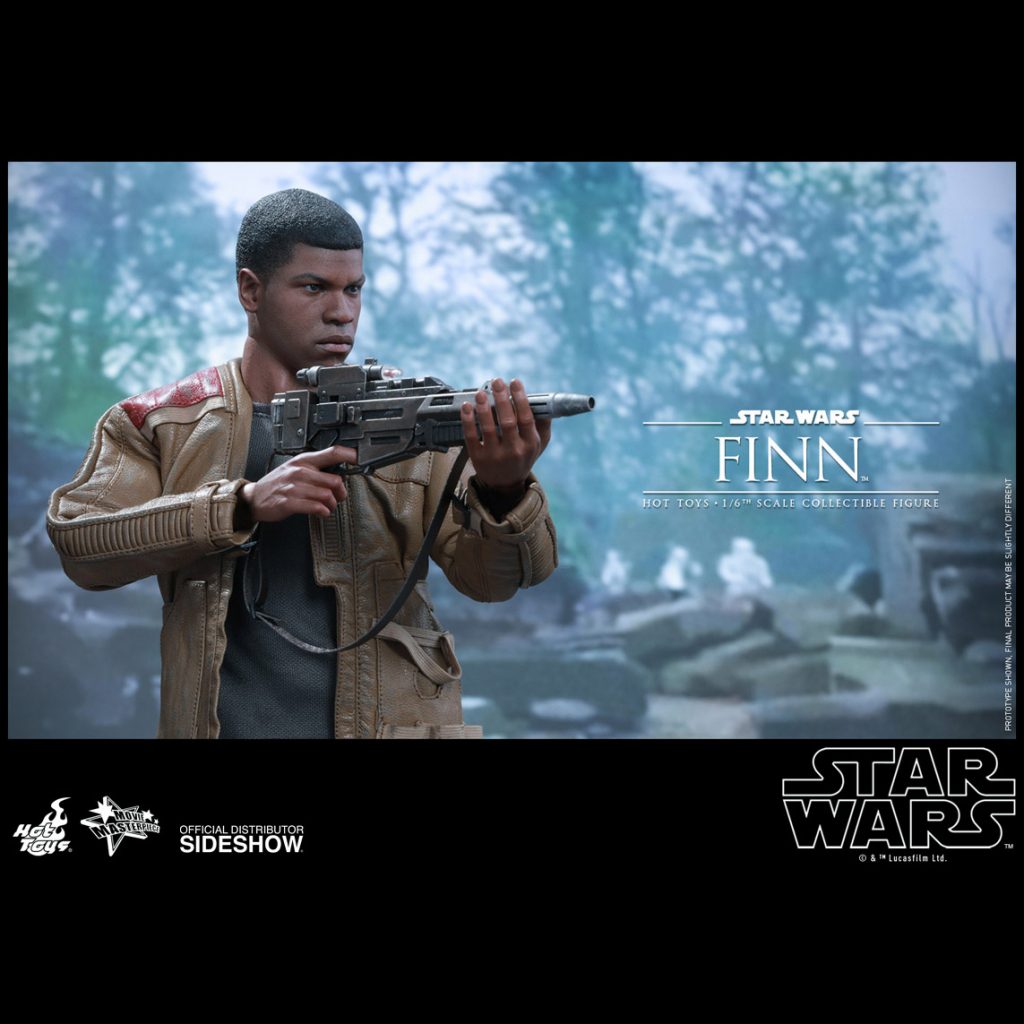 Hot Toys HT902536 Figura di Stormtrooper: Star Wars- The Force First Order, Scala 1:6, Bianco e Nero