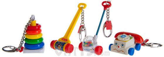 Fisher Price Classic Toy Keychains