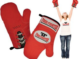 Food Fighter Boxing Glove Oven Mitts