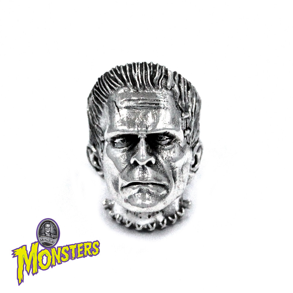 NEW Universal Studios Bride of Frankenstein Stainless Steel Ring by Han Cholo