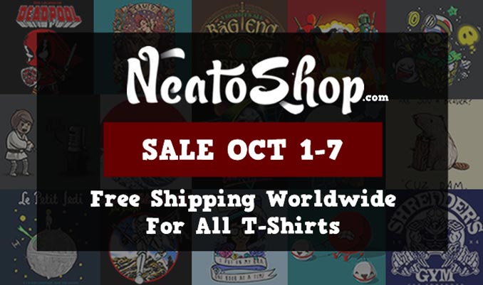 Free Shipping T-Shirts NeatoShop