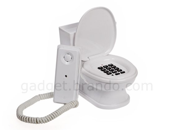 Fresh Toilet Seat Phone with Cover
