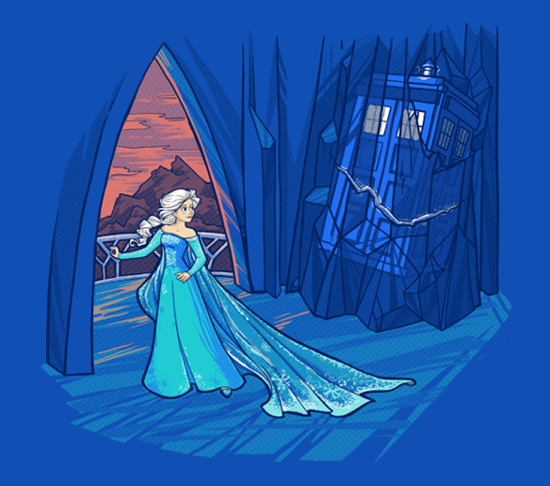 Frozen in Time and Space T-Shirt