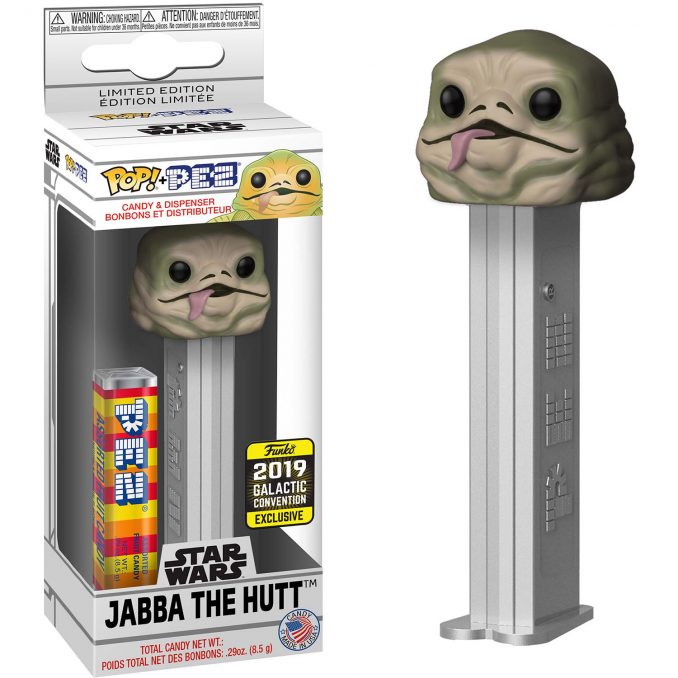 Funko Pop PEZ Star Wars Jabba The Hutt Galactic Convention Exclusive
