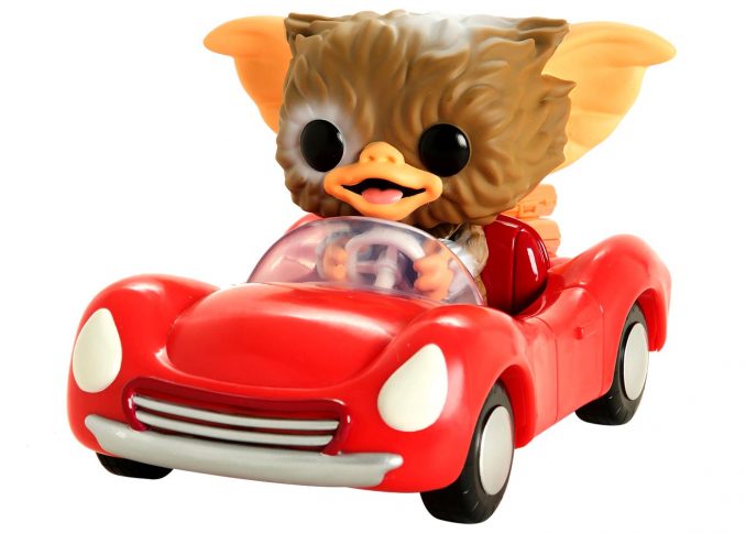 Funko Pop Rides Gremlins Gizmo In Red Car