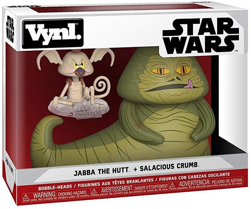 Star Wars Jabba & Salacious Crumb Vynl.-FUN31850 