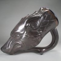 Game of Thrones Dire Wolf Drinking Horn Left Side