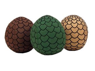 Game of Thrones Dragon Egg Plush Set