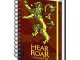 Game of Thrones House Lannister Notebook
