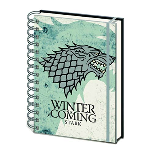 Game of Thrones House Stark Notebook