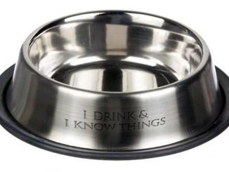 Game of Thrones I Drink & I Know Things Pet Bowl