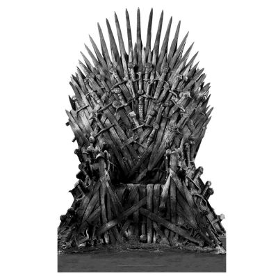 Game of Thrones Iron Throne Standee