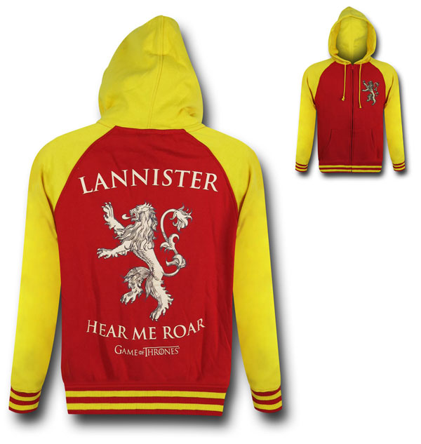 Game of Thrones Lannister Hoodie Sweatshirt