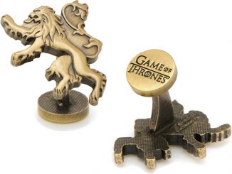 Game of Thrones Lannister Lion Sigil Cufflinks