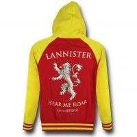 Game of Thrones Lannister Zipper Hoodie