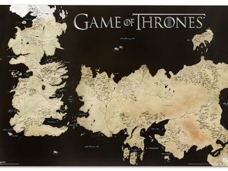 Game of Thrones Poster Full World Map