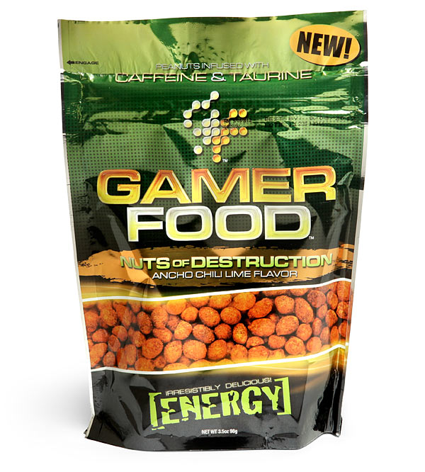 Gamer Food Caffeinated Energy Snacks