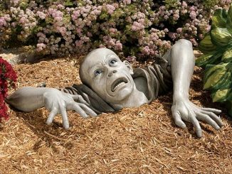 Garden Zombie Statue