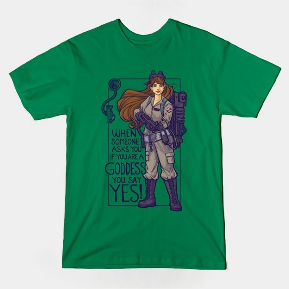 Ghostbuster Goddess T-Shirt