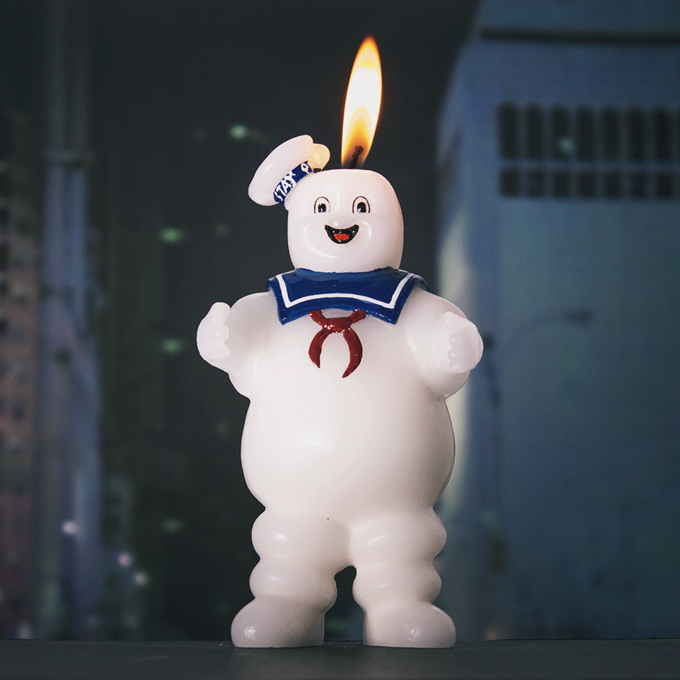 Ghostbusters Stay Puft Candle